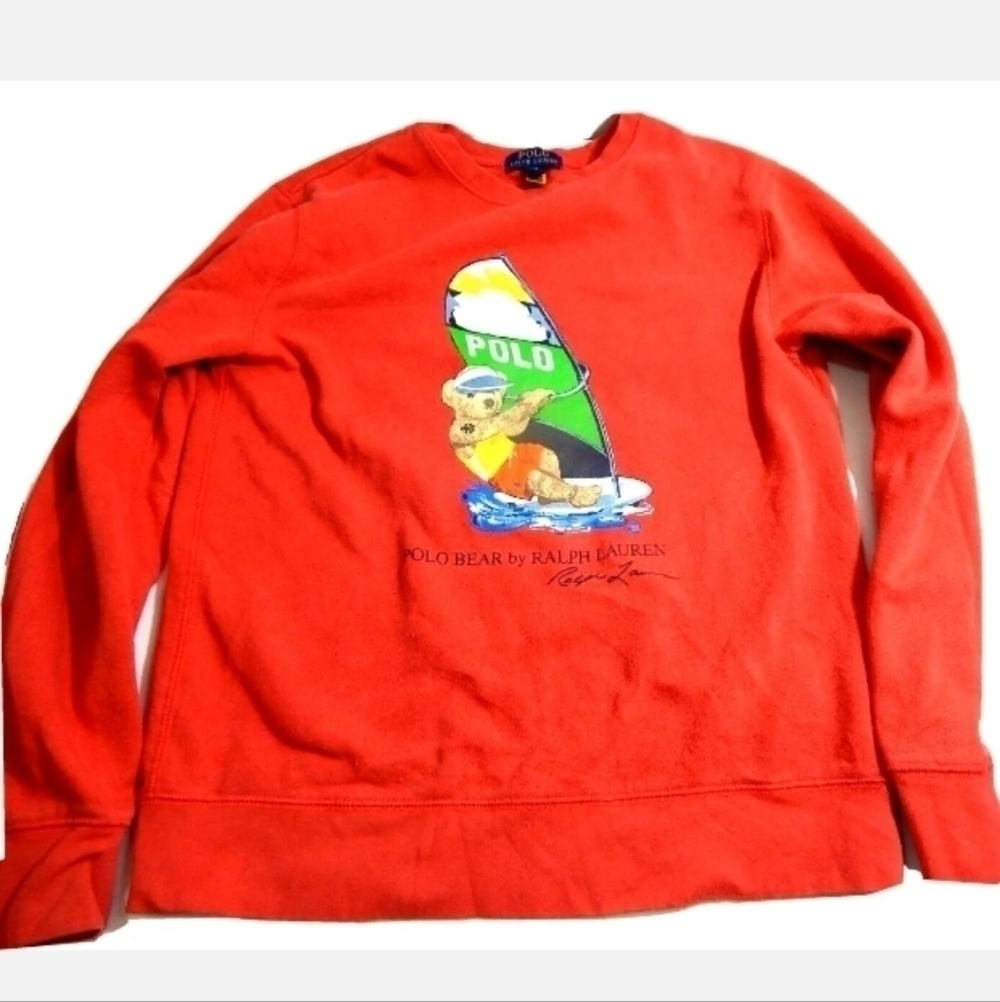 Polo Bear Ralph Lauren Boys Graphic Sweatshirt
